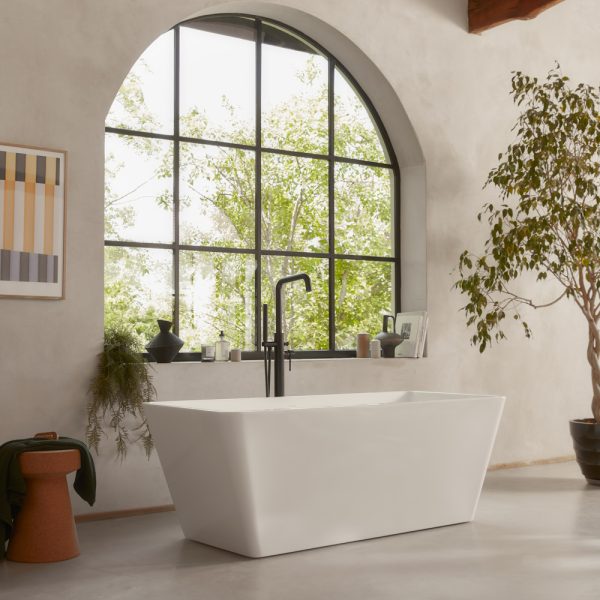 Roper Rhodes Accent Square Double End Freestanding Bathtub