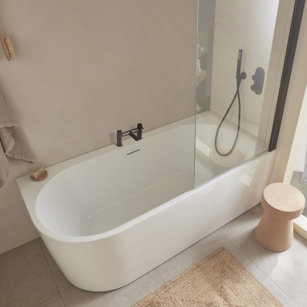 Roper Rhodes Note Corner Shower 1700 Bathtub - Image 3