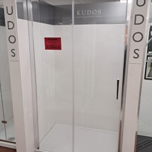 Kudos Divera 1200mm Sliding Door in Chrome *TO CLEAR*
