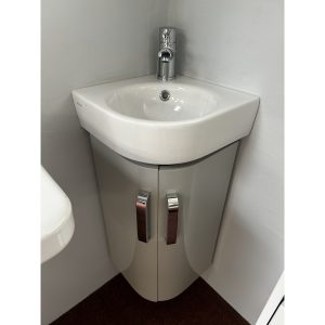 Geberit Selnova Corner Vanity Unit And Ceramic Basin *TO CLEAR*