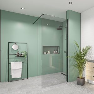 Wetwall Bathroom Wall Panelling Alloy Collection - Seafoam Green