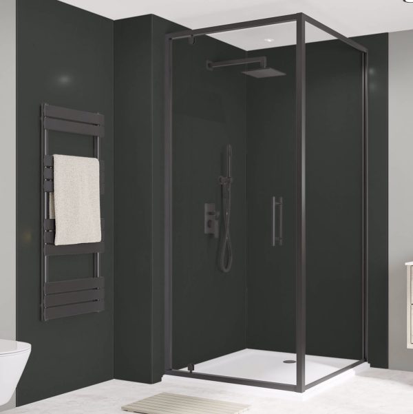 Wetwall Bathroom Wall Panelling Alloy Collection - Hadrian Green