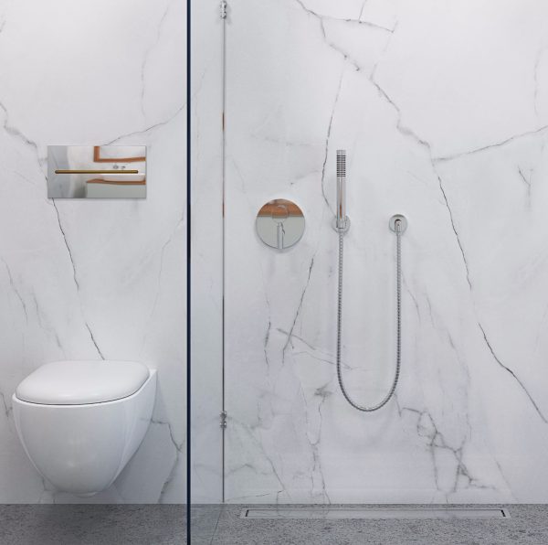 Wetwall Bathroom Wall Panelling Elite Collection - Athena Marble