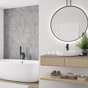 Wetwall Bathroom Wall Panelling Elite Collection - Marmo Grigio