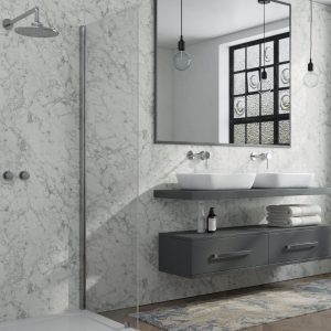 Wetwall Bathroom Wall Panelling Elite Collection - Milano Marble
