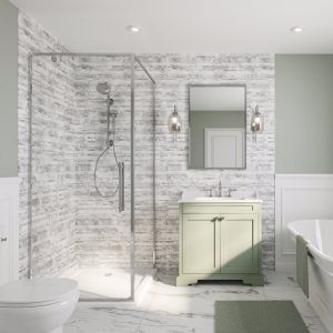 Wetwall Bathroom Wall Panelling Elite Collection - Nuvola Marble