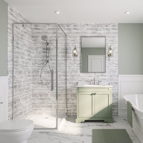 Wetwall Bathroom Wall Panelling Elite Collection - Nuvola Marble