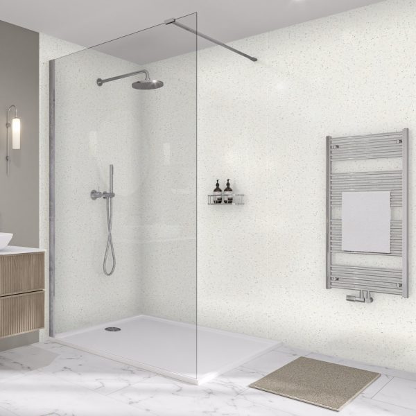 Wetwall Bathroom Wall Panelling Elite Collection - Quartzo Bianco