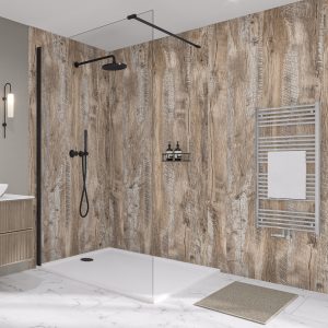 Wetwall Bathroom Wall Panelling Elite Collection - Rift Oak