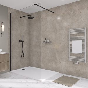 Wetwall Bathroom Wall Panelling Elite Collection - Terrazzo Dune