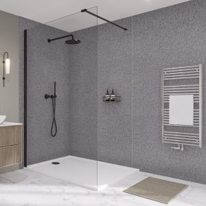 Wetwall Bathroom Wall Panelling Elite Collection - Virgo Gris