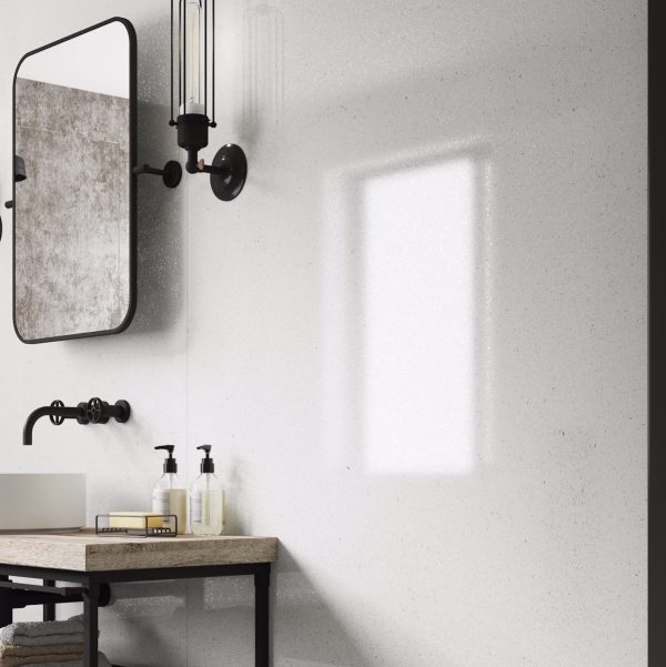 Wetwall Bathroom Wall Panelling Mermaid Collection - Polar Sparkle