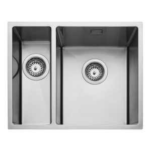 Rangemaster Kube 1.5 Bowl Inset/Undermount Sink in Stainless Steel