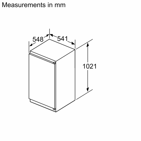 Neff N30 KI1311SE0 Built in 102cm Tall Fridge - Image 2