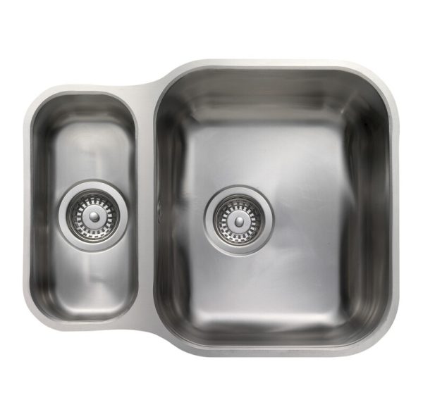 Rangemaster Classic 1.5 Bowl Undermount Sink in Stainless Steel