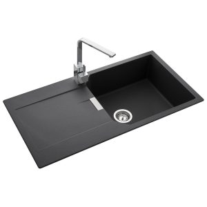 Rangemaster Mayon Single Bowl Inset Sink in Igneous Granite