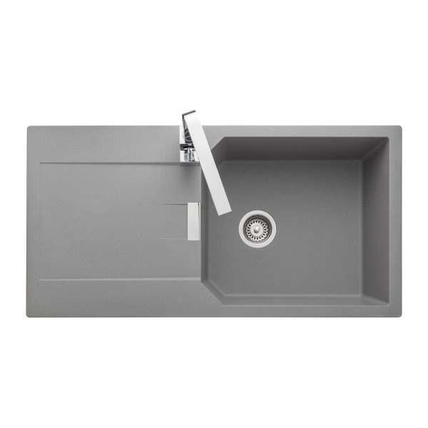 Rangemaster Mayon Single Bowl Inset Sink in Igneous Granite - Image 3