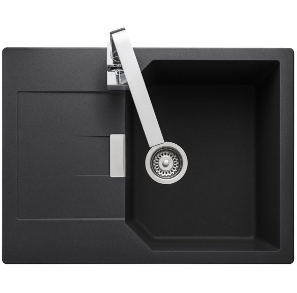 Rangemaster Mayon Compact Single Bowl Inset Sink in Igneous Granite - Image 2