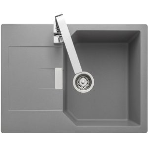 Rangemaster Mayon Compact Single Bowl Inset Sink in Igneous Granite