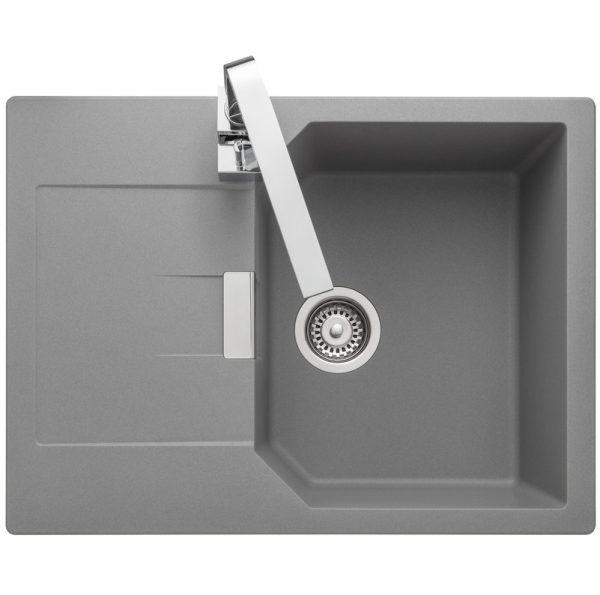 Rangemaster Mayon Compact Single Bowl Inset Sink in Igneous Granite