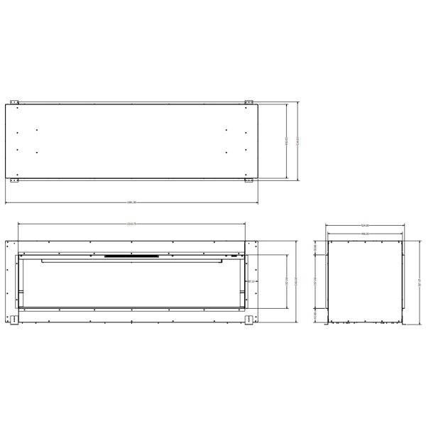 Evonic Genesis Octane 1500 DS Holographic Inset Electric Fire - Image 2