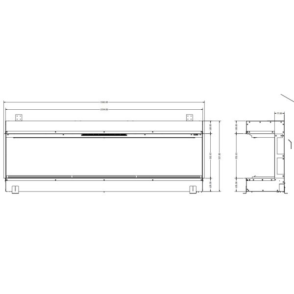 Evonic Genesis Octane 1550 Holographic Inset Electric Fire - Image 2