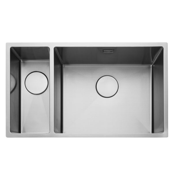 Rangemaster Kube 1.5 Bowl Inset/Undermount Sink in Stainless Steel - Image 2