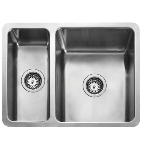 Rangemaster Quad 1.5 Bowl Inset/Undermount Sink in Stainless Steel - Image 2