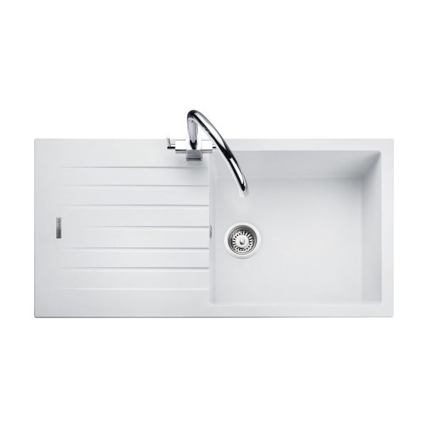 Rangemaster Andesite Single Bowl Inset Sink in Igneous Granite - Image 3