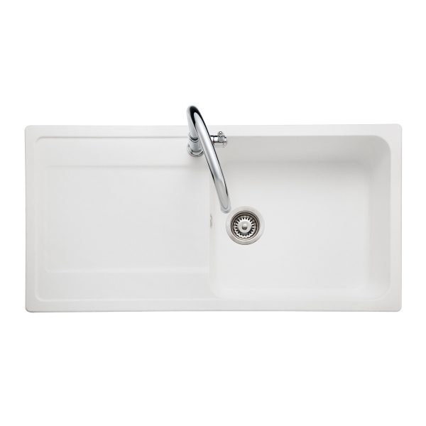 Rangemaster Loa Single Bowl Inset Sink in Igneous Granite - Image 2