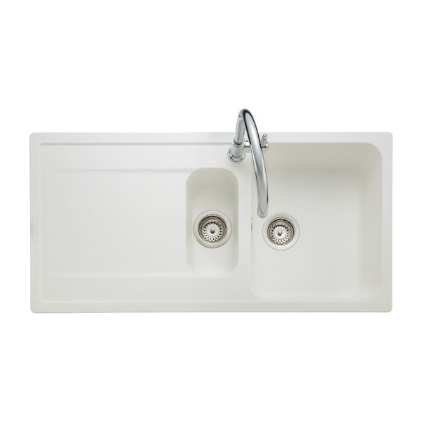 Rangemaster Loa 1.5 Bowl Inset Sink in Igneous Granite - Image 2