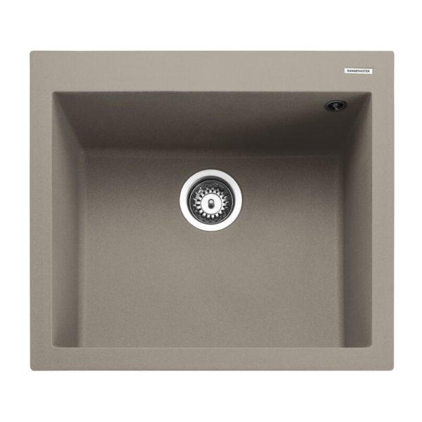 Rangemaster Oridian Single Bowl Inset Sink in Igneous Granite