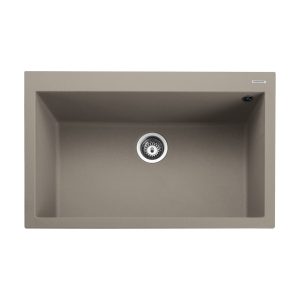 Rangemaster Oridian Single Bowl Inset Sink in Igneous Granite