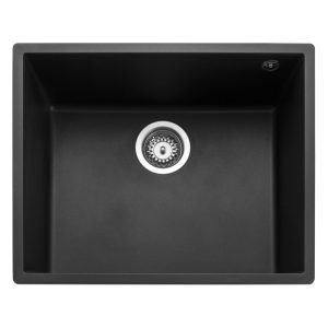 Rangemaster Oridian Single Bowl Undermount Sink in Igneous Granite