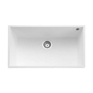 Rangemaster Oridian Single Bowl Undermount Sink in Igneous Granite