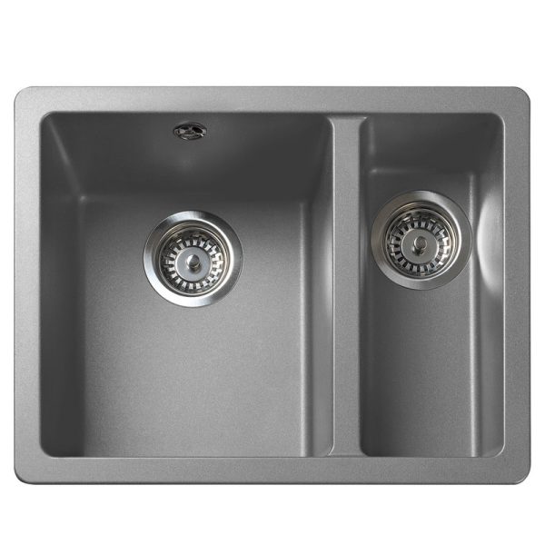 Rangemaster Paragon 1.5 Bowl Inset/Undermount Sink in Igneous Granite - Image 4