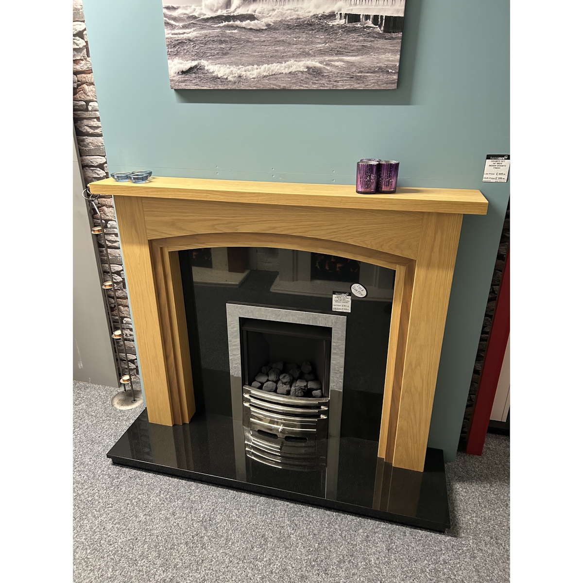 Brison Fireplaces Thwaite Surround 54 inch ***EX DISPLAY TO CLEAR***