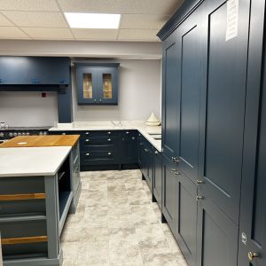 Second Nature Fitzroy Large Kitchen Display in Hartforth Blue *TO CLEAR*