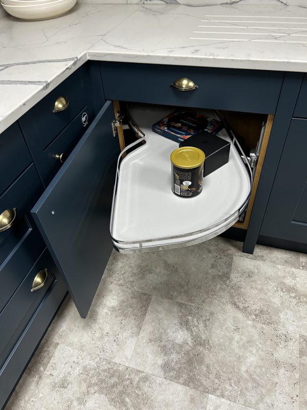Second Nature Fitzroy Large Kitchen Display in Hartforth Blue *TO CLEAR* - Image 6