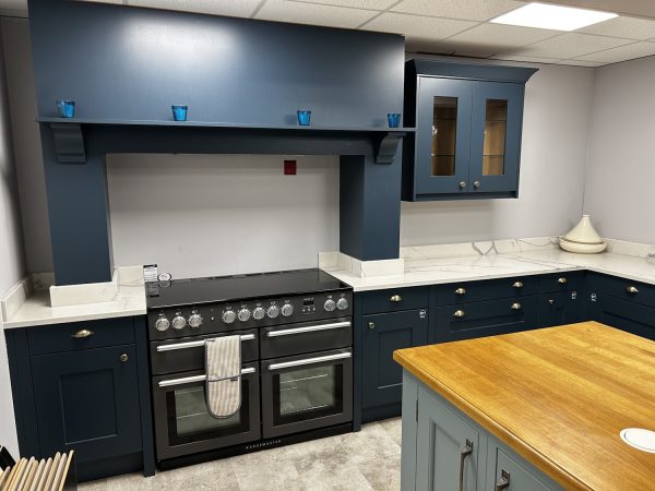 Second Nature Fitzroy Large Kitchen Display in Hartforth Blue *TO CLEAR* - Image 10
