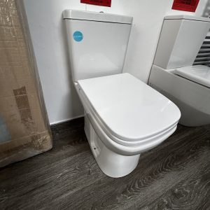 Vitra S20 WC Close Coupled Toilet with open back and Seat *TO CLEAR*