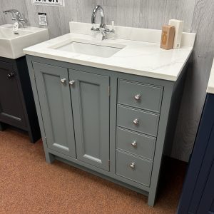 Roper Rhodes Hampton Vanity Unit with worktop in Agave *TO CLEAR*