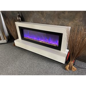 Brison Rayburn 63" Freestanding Electric Suite in White *TO CLEAR*