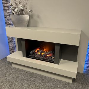 Brison Talia Floorstanding Electric Suite with Dimplex Optimyst Fire *TO CLEAR*