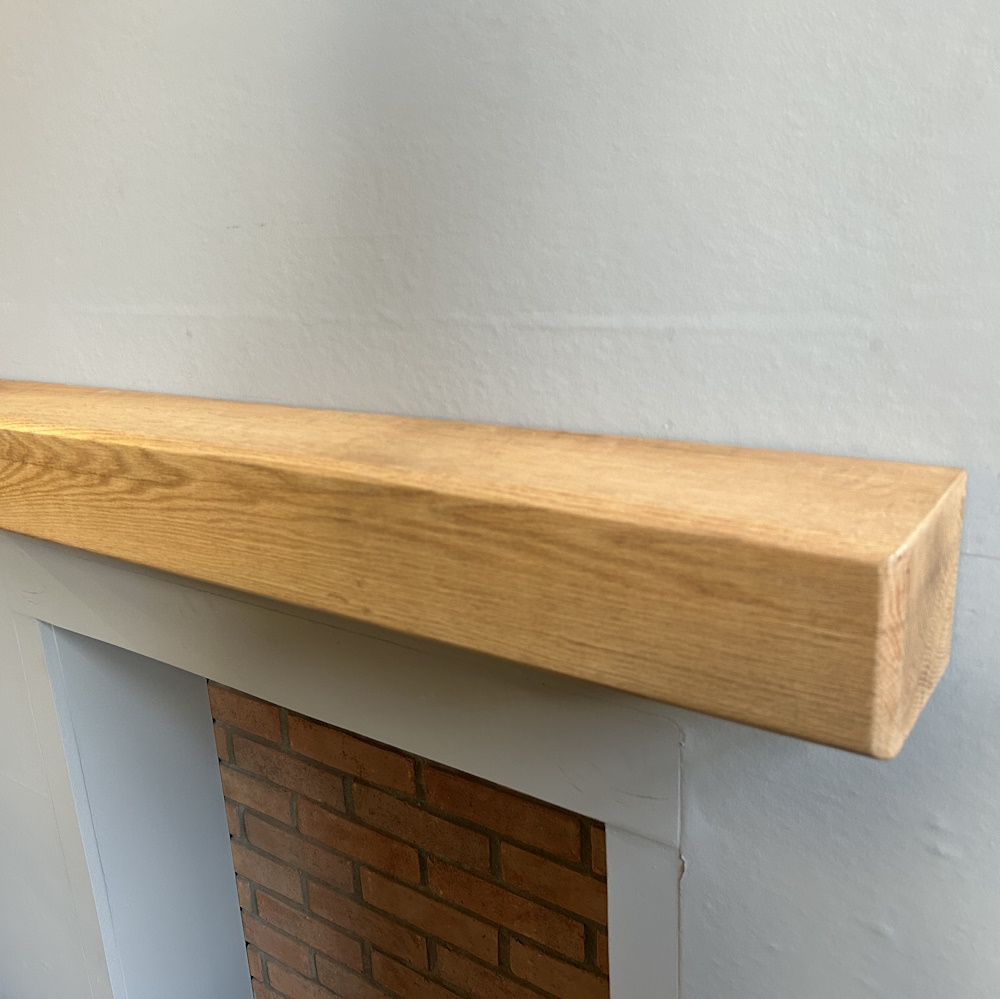 Brison 47" Solid Light Oak Deep Beam with Round Edges *TO CLEAR*