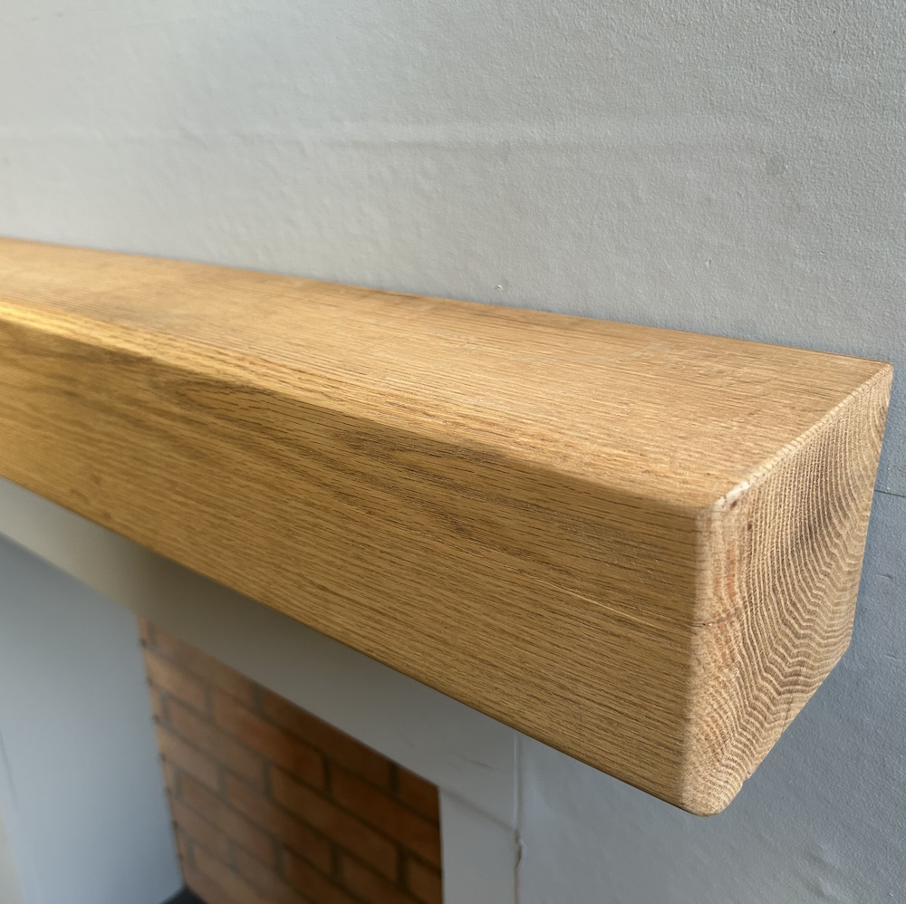 Brison 47" Solid Light Oak Deep Beam with Round Edges *TO CLEAR* - Image 2