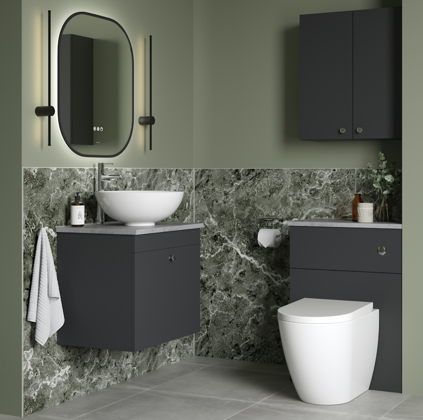 Veldeau Aston Colour-Matched Bathroom Furniture - Image 3