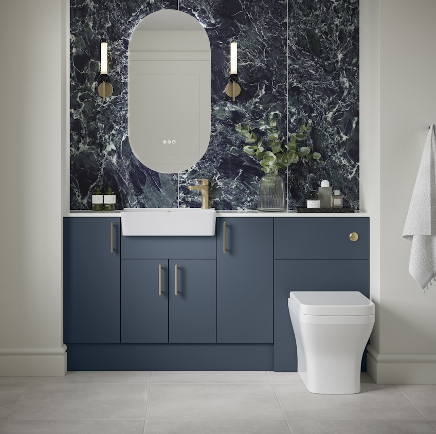 Veldeau Aston Colour-Matched Bathroom Furniture - Image 5