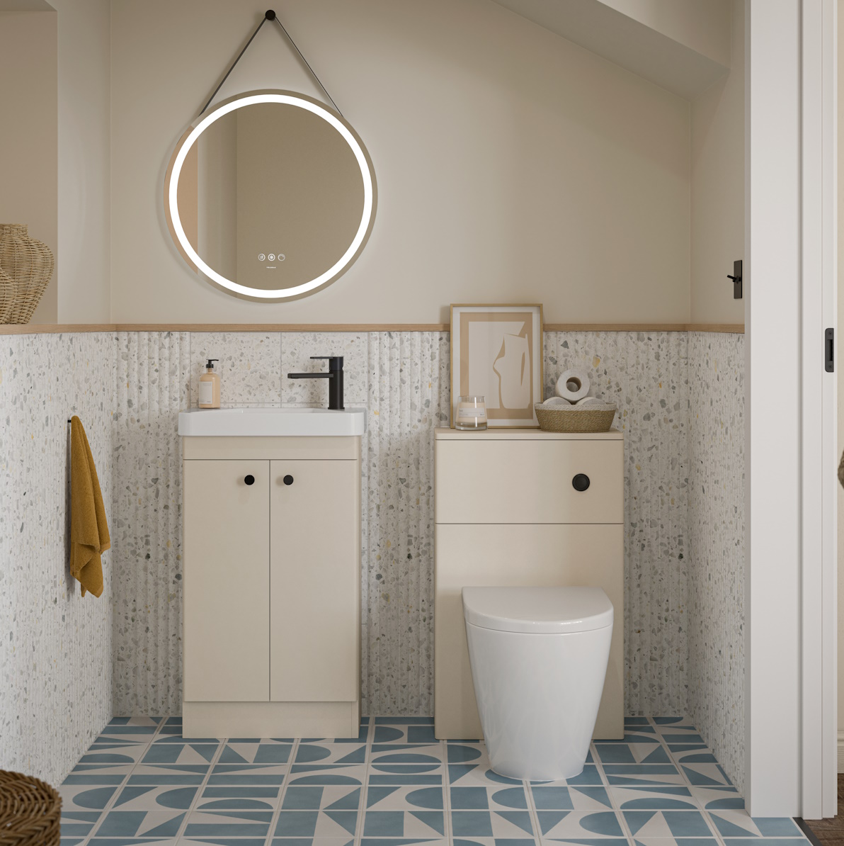 Veldeau Henbury Colour-Matched Vanity & Modular Bathroom Furniture - Image 2