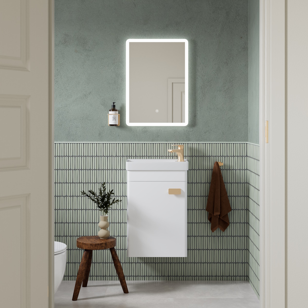 Veldeau Henbury Colour-Matched Vanity & Modular Bathroom Furniture - Image 5